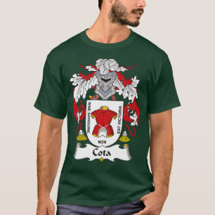 Camiseta Escudo de armas de Cota - Prima de reposo familiar