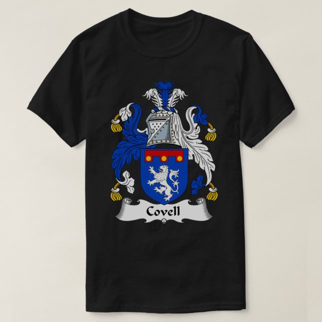 Camiseta Escudo de armas de Covell (Diseño del anverso)