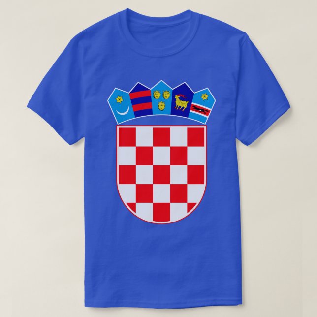 Camiseta Escudo de armas de Croacia (Diseño del anverso)