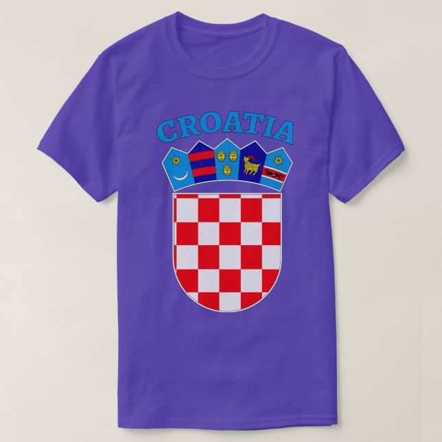 Camiseta Escudo de armas de Croacia (Diseño del anverso)