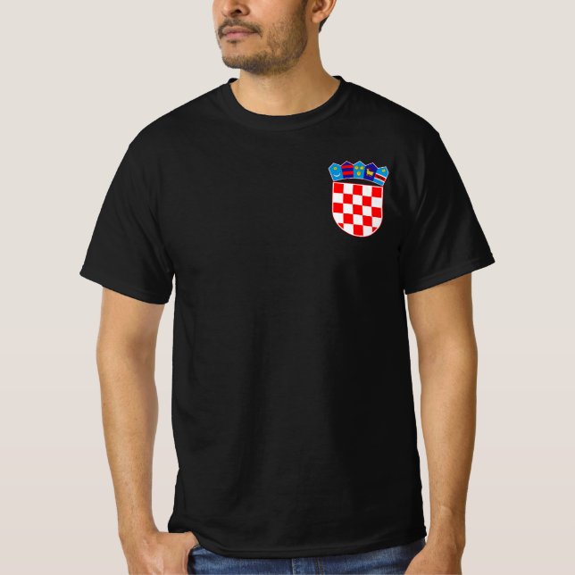Camiseta Escudo de armas de Croacia (Anverso)