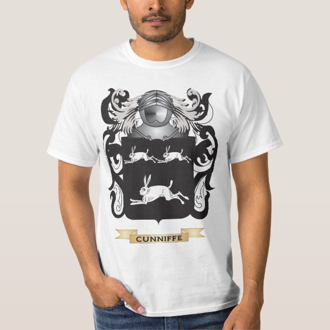 Camiseta Escudo de armas de Cunniffe (Anverso)