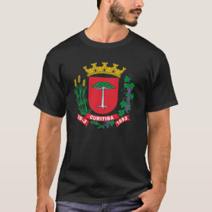 Camiseta Escudo de armas de Curitiba (Brasil)