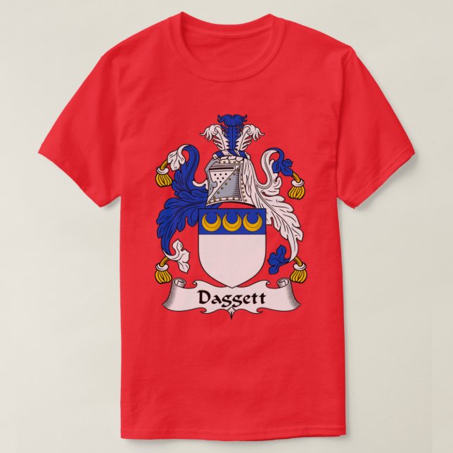 Camiseta Escudo de armas de Daggett (Diseño del anverso)