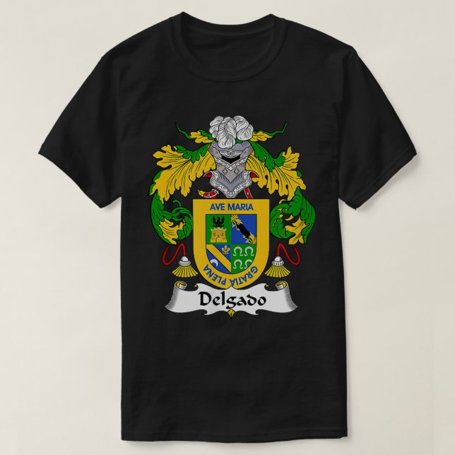 Camiseta Escudo de armas de Delgado  (Diseño del anverso)