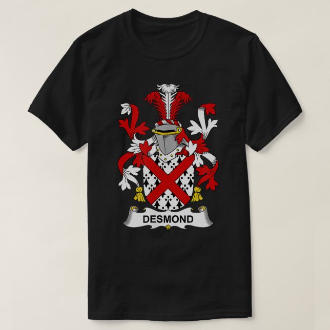 Camiseta Escudo de armas de Desmond  (Diseño del anverso)