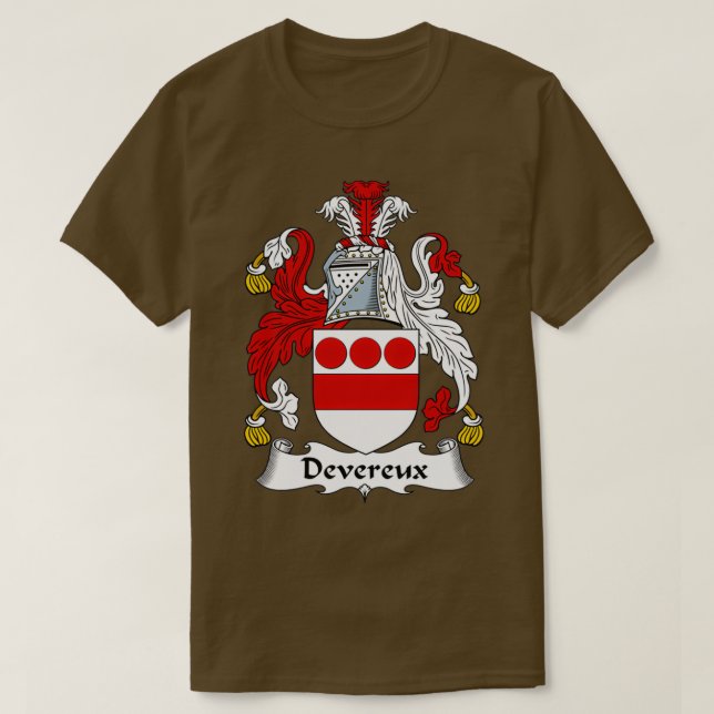 Camiseta Escudo de armas de Devereux (Diseño del anverso)