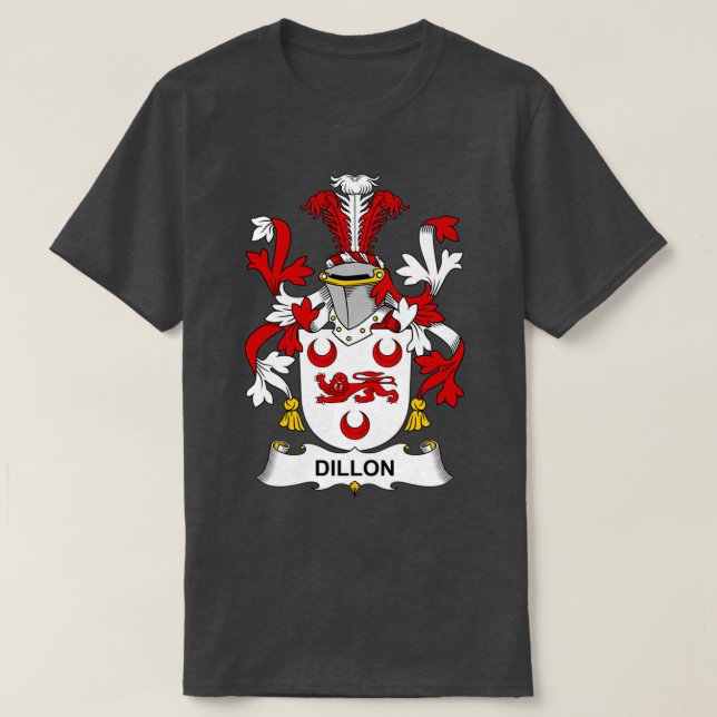 Camiseta Escudo de armas de Dillon (Diseño del anverso)