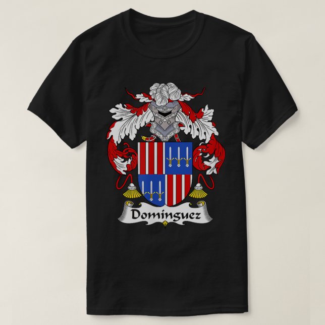 Camiseta Escudo de armas de Dominguez  (Diseño del anverso)