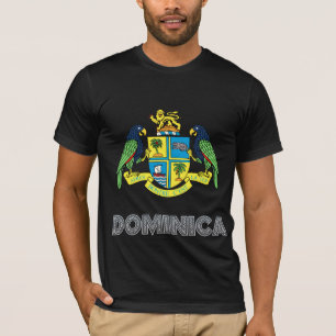 Camiseta Escudo de armas de Dominica