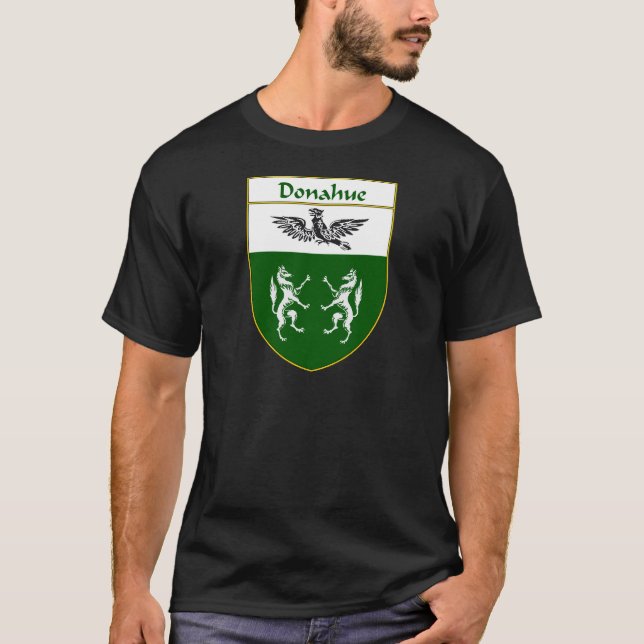Camiseta Escudo de armas de Donahue/escudo de la familia (Anverso)