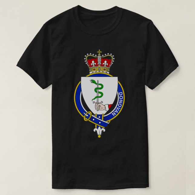 Camiseta Escudo de armas de Donovan (Diseño del anverso)