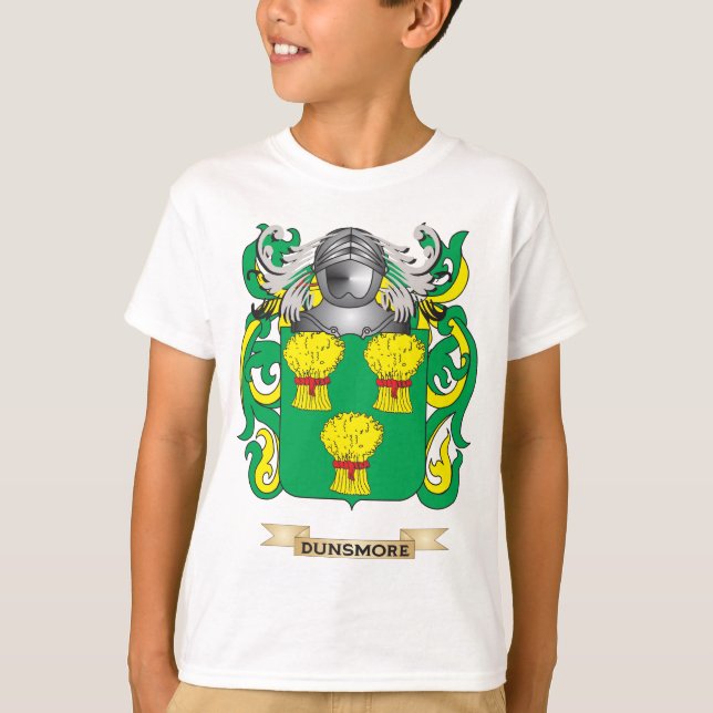 Camiseta Escudo de armas de Dunsmore (Anverso)