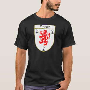 Camiseta Escudo de armas de Dwyer/escudo de la familia