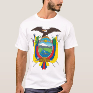 Camiseta Escudo de armas de Ecuador