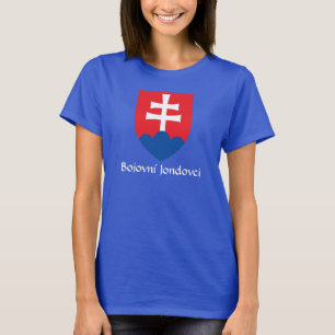 Camiseta Escudo de armas de Eslovaquia Bojovní Jondovci T-S