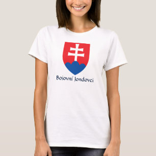 Camiseta Escudo de armas de Eslovaquia Bojovní Jondovci T-S