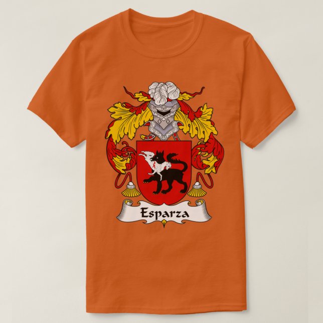 Camiseta Escudo de armas de Esparza (Diseño del anverso)
