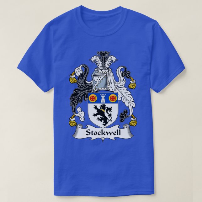 Camiseta Escudo de armas de estela familiar (Diseño del anverso)