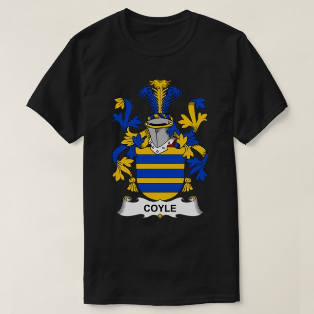 Camiseta Escudo de armas de estilo coqueto (Diseño del anverso)