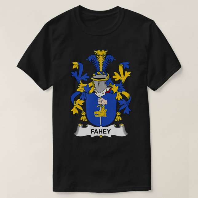 Camiseta Escudo de armas de Fahey  (Diseño del anverso)