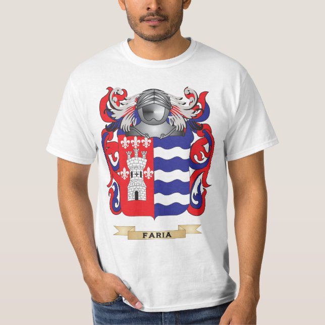 Camiseta Escudo de armas de Faria (Anverso)