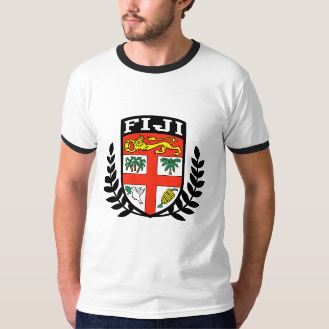 Camiseta Escudo de armas de Fiji (Anverso)
