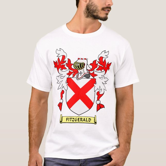 Camiseta Escudo de armas de FITZGERALD (Anverso)