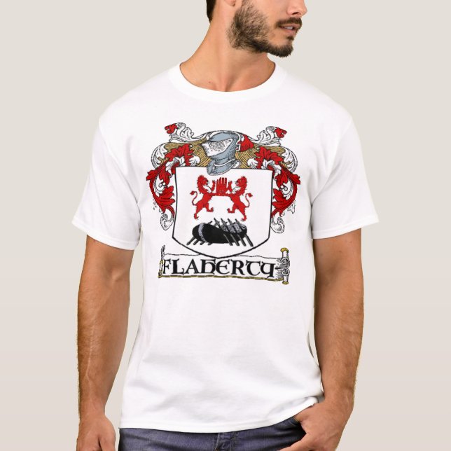 Camiseta Escudo de armas de Flaherty (Anverso)