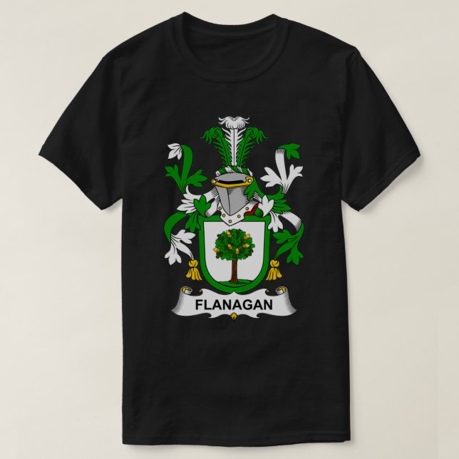 Camiseta Escudo de armas de Flanagan (Diseño del anverso)