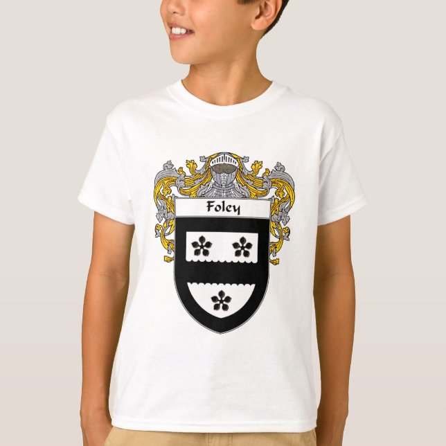 Camiseta Escudo de armas de Foley (cubierto) (Anverso)