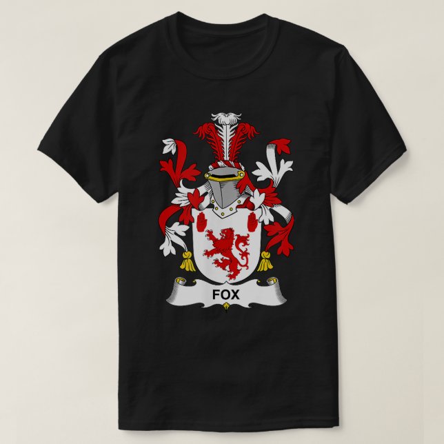 Camiseta Escudo de armas de Fox  (Diseño del anverso)
