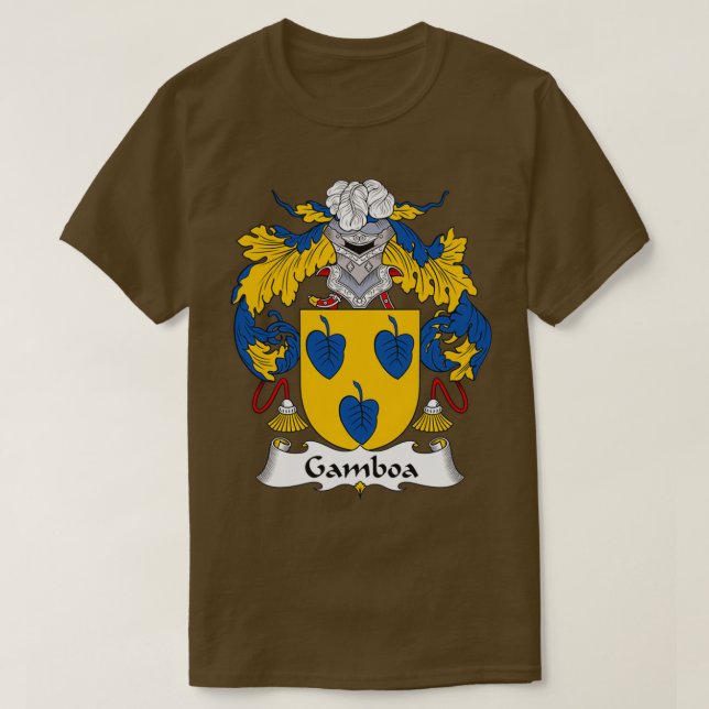 Camiseta Escudo de armas de Gamboa (Diseño del anverso)