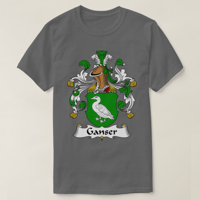Camiseta Escudo de armas de Ganser (Diseño del anverso)