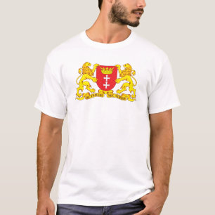 Camiseta Escudo de armas de Gdansk (Danzig)