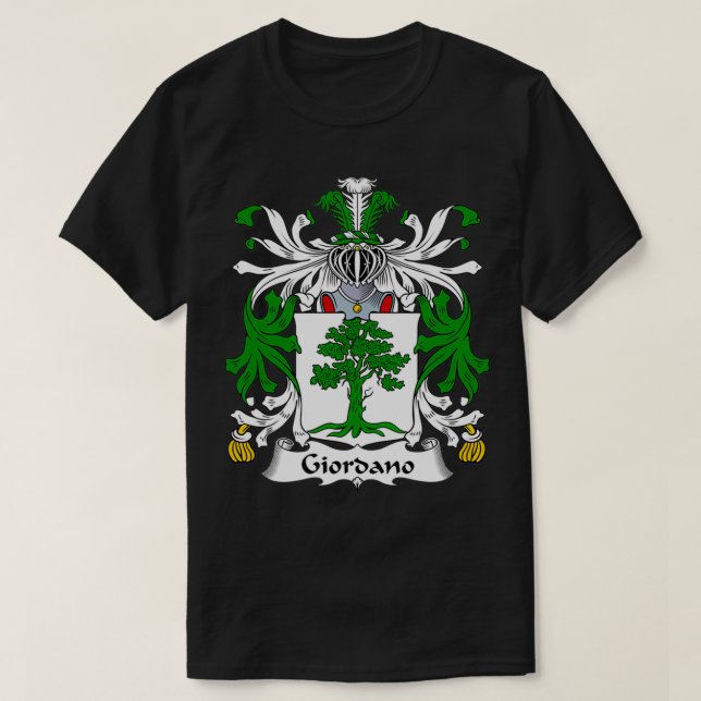Camiseta Escudo de armas de Giordano (Diseño del anverso)
