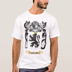 Camiseta Escudo de armas de Girard (escudo de la familia)
