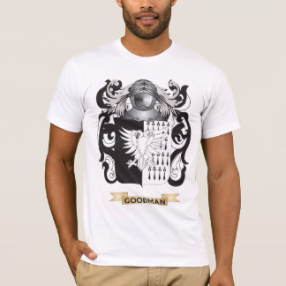 Camiseta Escudo de armas de Goodman (escudo de la familia)