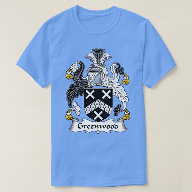 Camiseta Escudo de armas de Greenwood (Diseño del anverso)
