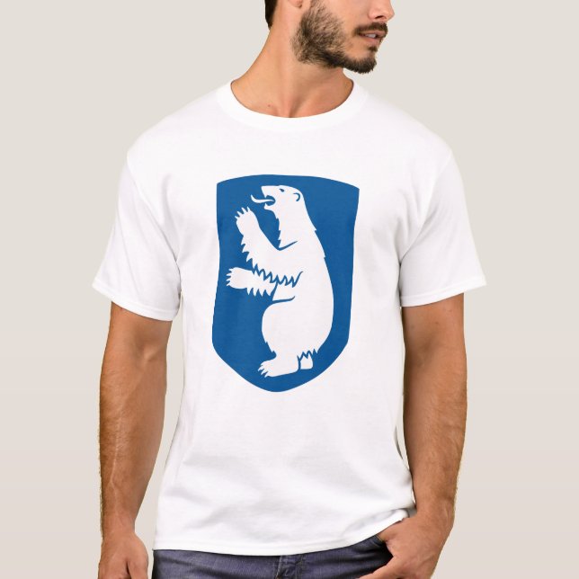 Camiseta Escudo de armas de Groenlandia T-Shirt (Anverso)