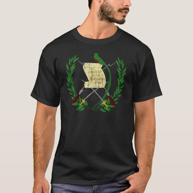 Camiseta Escudo de armas de Guatemala (Anverso)
