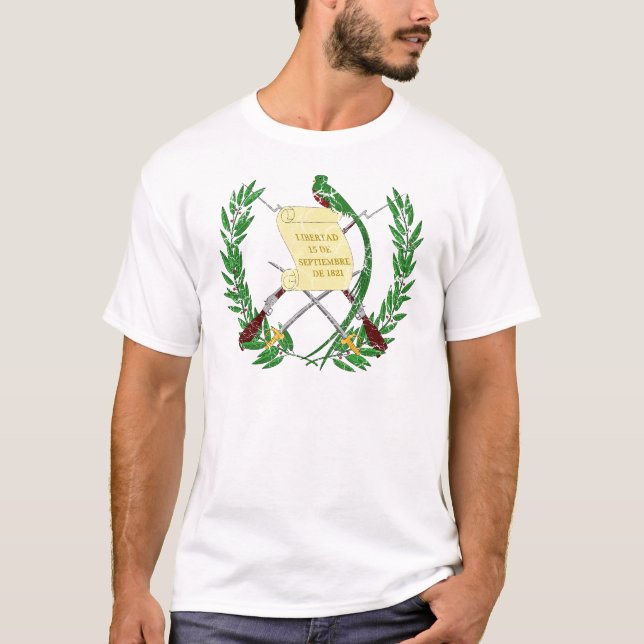 Camiseta Escudo de armas de Guatemala (Anverso)