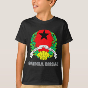 Camiseta Escudo de armas de Guinea-Bissau