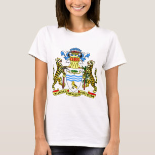 Camiseta Escudo de armas de Guyana