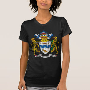 Camiseta Escudo de armas de Guyana