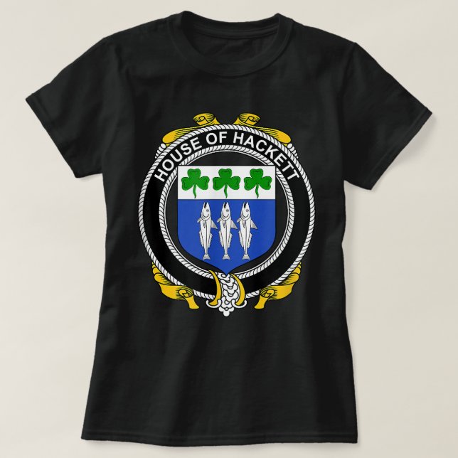 Camiseta Escudo de armas de Hackett  (Diseño del anverso)