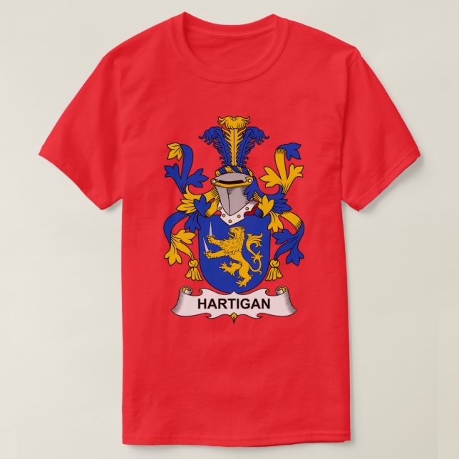 Camiseta Escudo de armas de Hartigan (Diseño del anverso)