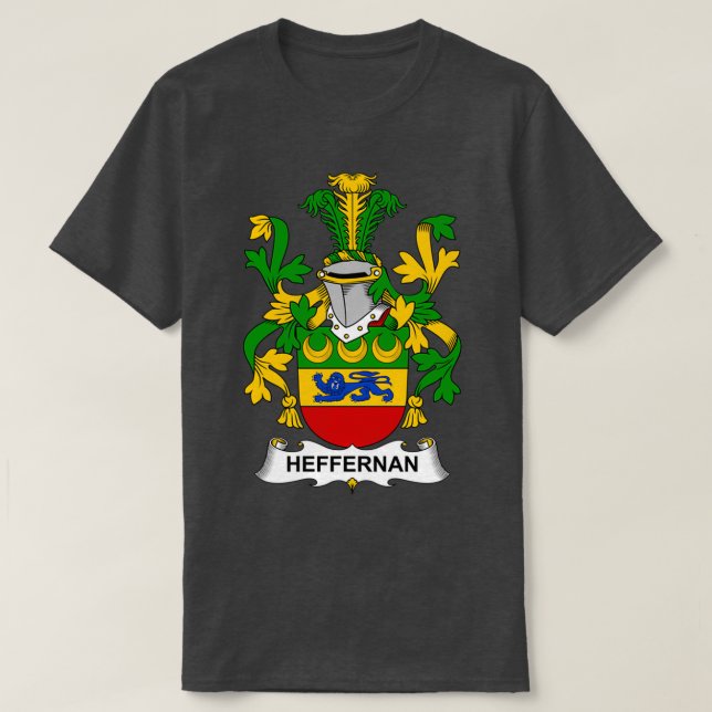 Camiseta Escudo de armas de Heffernan (Diseño del anverso)