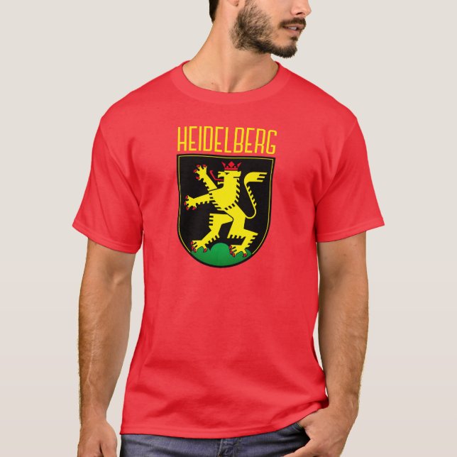 Camiseta Escudo de armas de Heidelberg - ALEMANIA (Anverso)