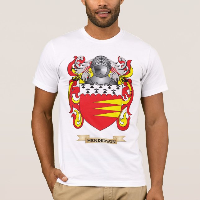 Camiseta Escudo de armas de Henderson (escudo de la (Anverso)